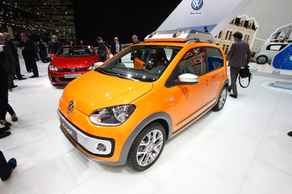 Genf 2012: Volkswagen Up in vielen Variationen