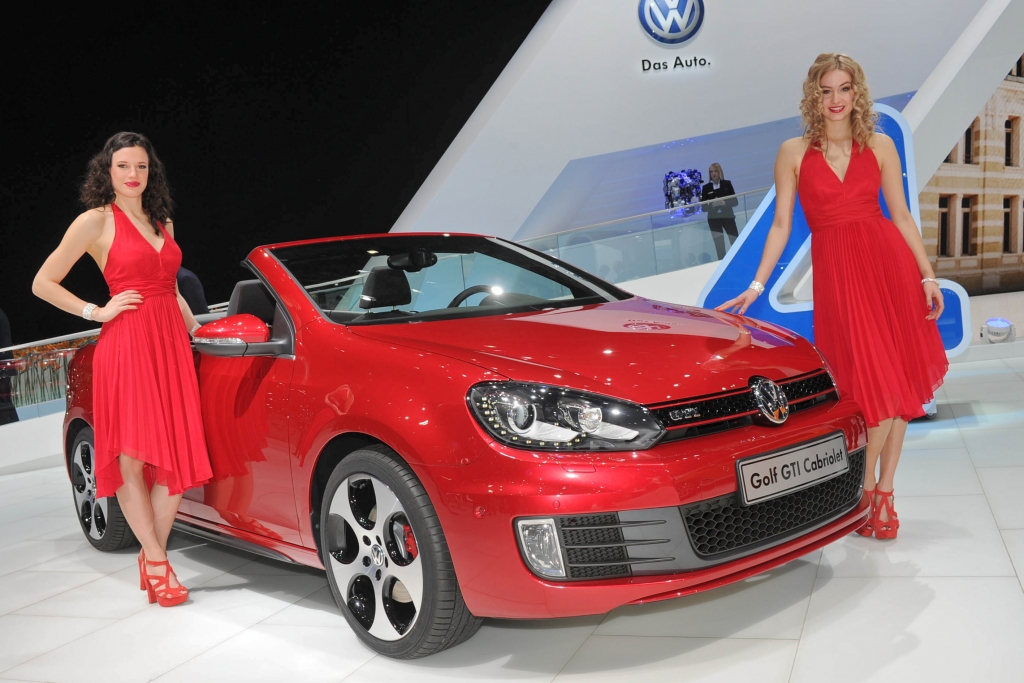 Genf 2012: Volkswagen präsentiert Golf GTI Cabriolet