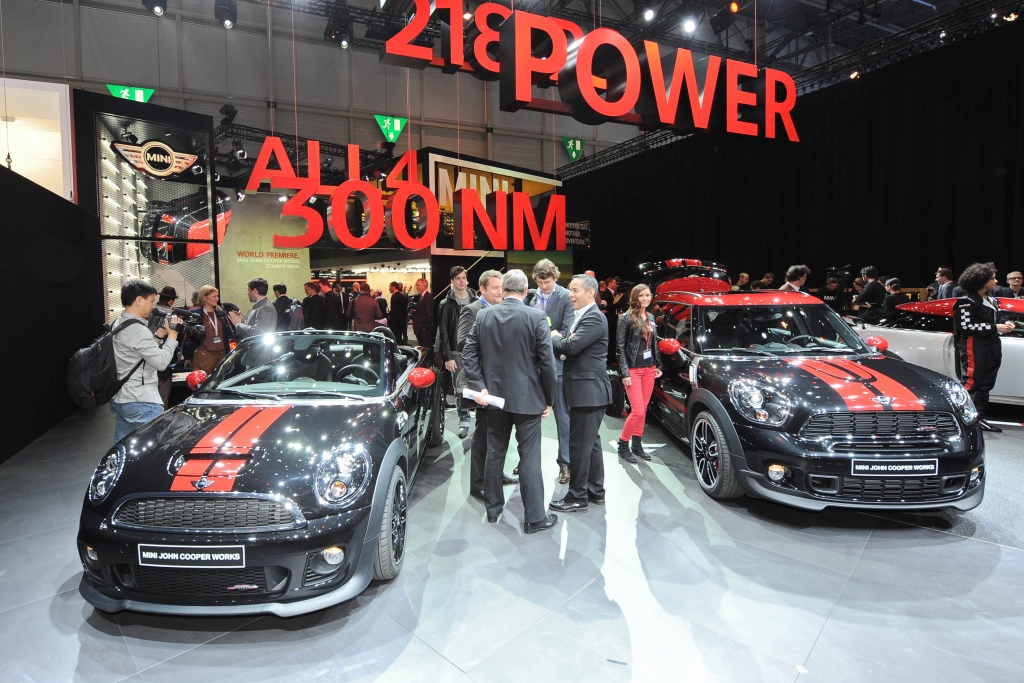 Genf 2012: Zwei Premieren bei Mini