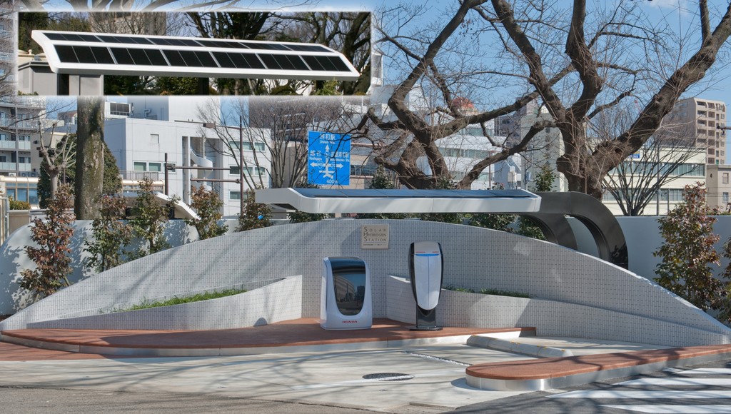 Honda eröffnet Solar-Wasserstoff-Tankstelle