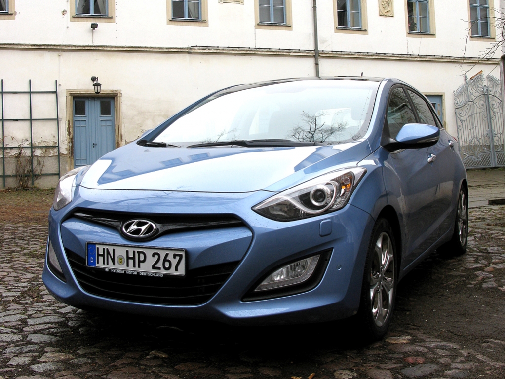Hyundais i30-Neuauflage startet als Fünftürer. Fotos: Grebe