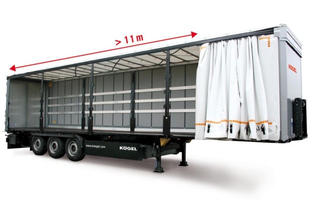 Kögel-Trailer: Schnelles Planen-System