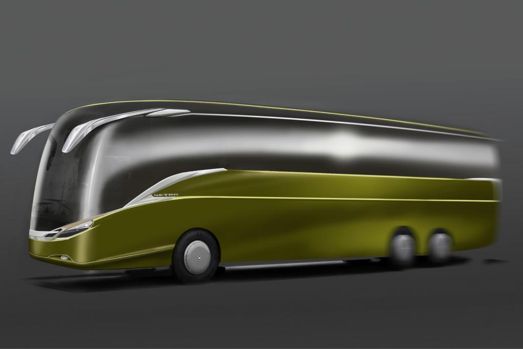 Kurz vor dem Start: Neue Omnibus-Generation von Setra