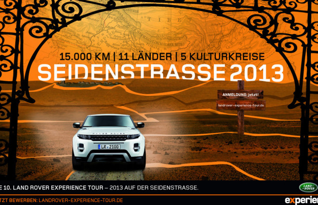 Land Rover nimmt Bewerbungen für Experience Tour entgegen