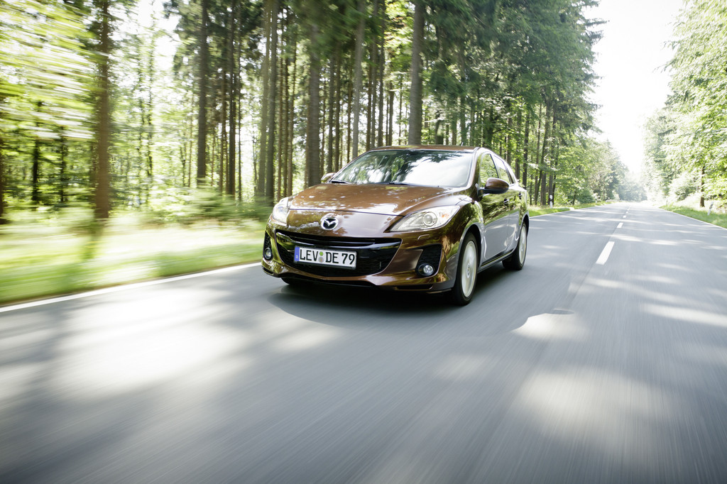 Mazda3 unterschreitet im ADAC-Ecotest den offiziellen Normverbrauch