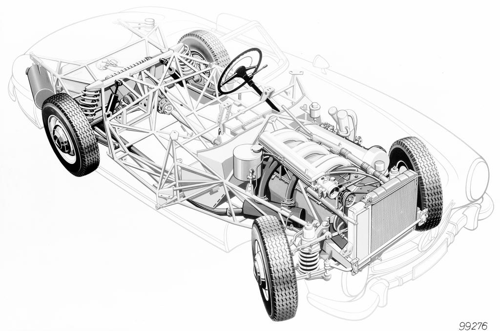 Mercedes 300: Für Le Mans und Adenauer