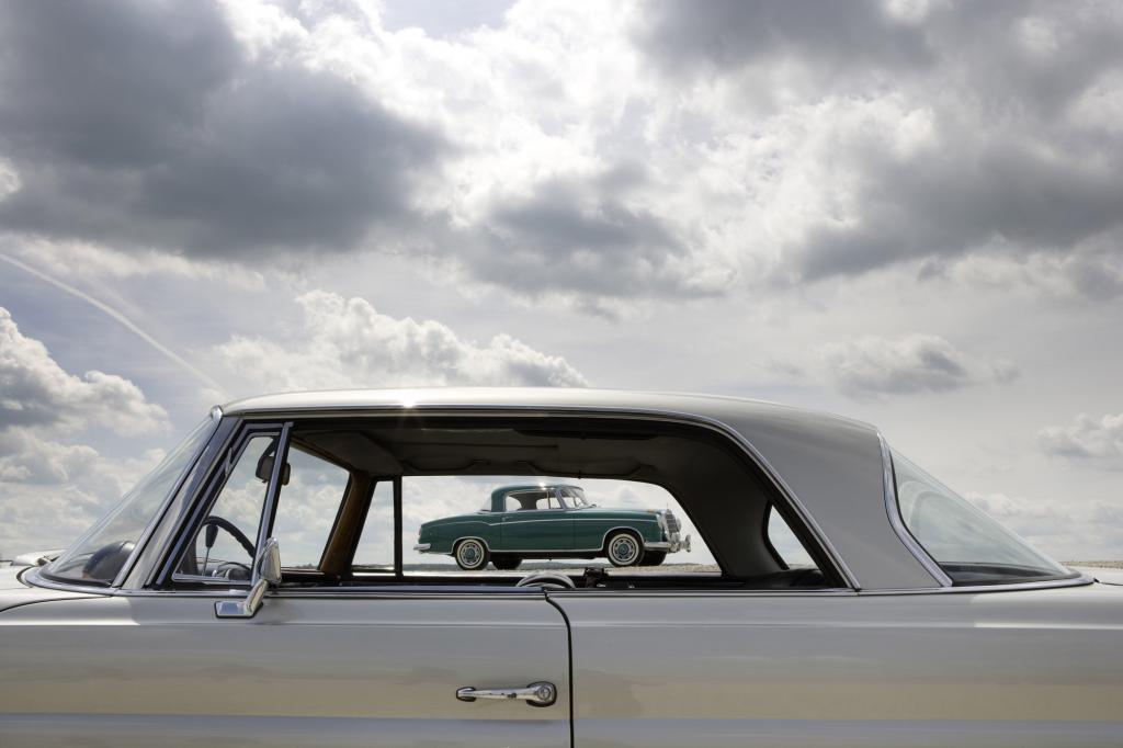 Mercedes-Benz 220 SE Coupe Generationentreffen