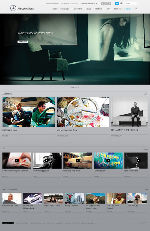 Mercedes-Benz bündelt Online-Aktivitäten