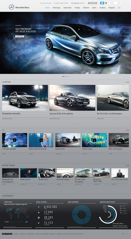Mercedes-Benz bündelt Online-Aktivitäten