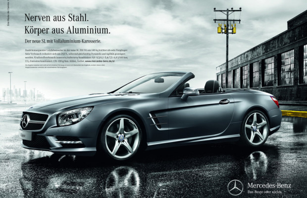 Mercedes-Benz startet Kampagne für den neuen SL Roadster