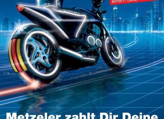 Metzeler übernimmt erste Tankfüllung