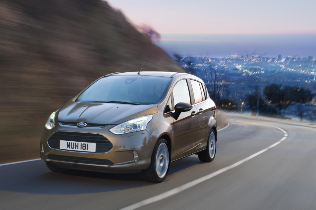Mit einem neuartigen Türkonzept will der Ford B-Max Familien locken