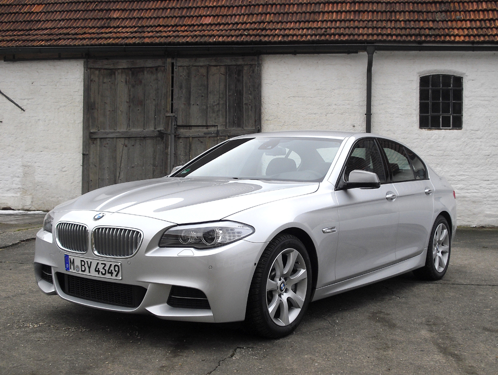 Neuer Performance-Diesel: M550d xDrive, hier Limousine. 