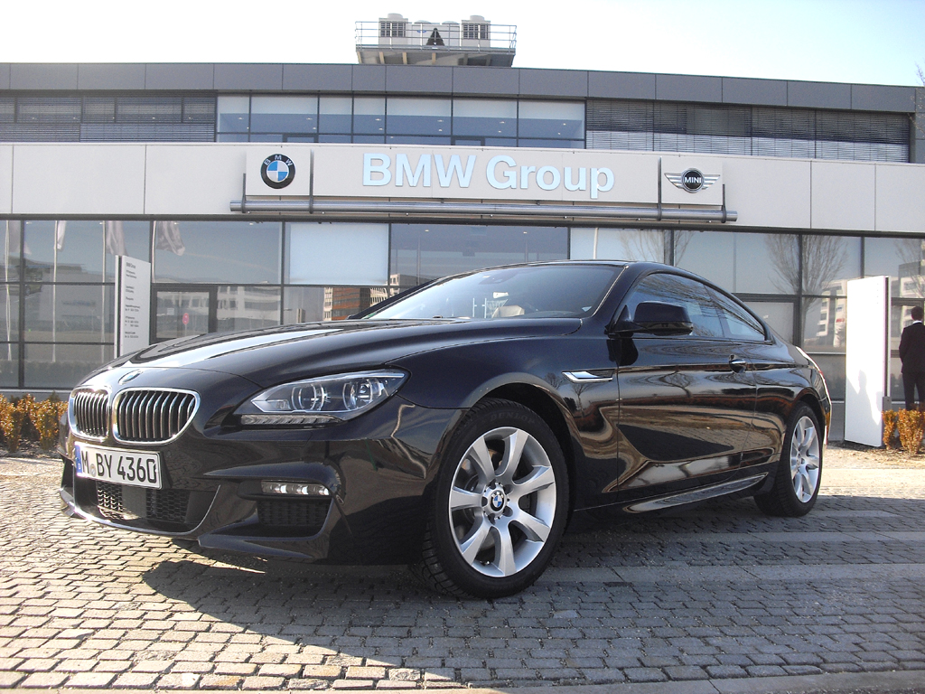 Nun ebenfalls mit Allrad: BMW 640d xDrive, hier als Coupé. 