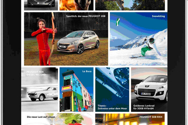 Peugeot-Kundenmagazin als App