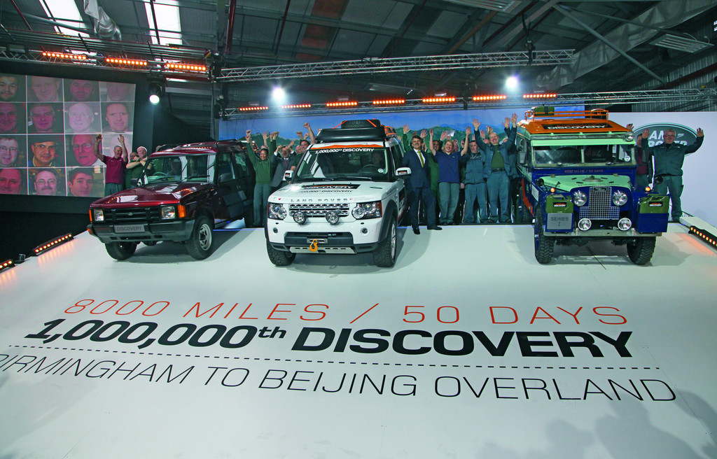 Produktionsjubiläum: Land Rover Discovery ist Millionär