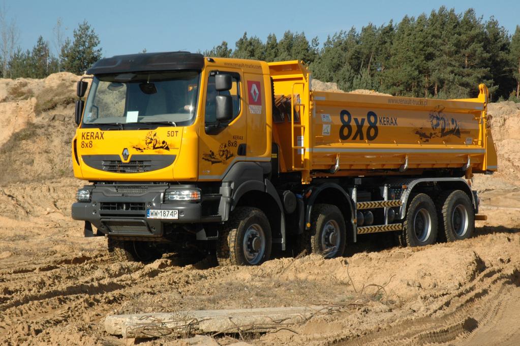 Renault Kerax: Mit 50 Tonnen durch schwerstes Gelände