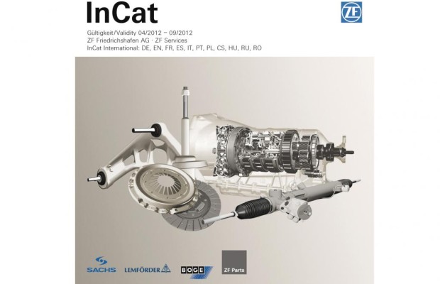 Teilekatalog auf DVD von ZF Services
