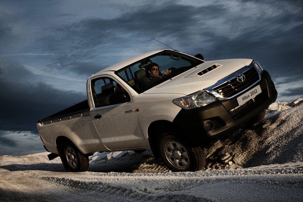 Toyota bei antarktischer Expedition