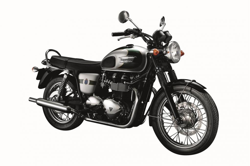 Triumph Bonneville T100 als Jubiläumsmodell