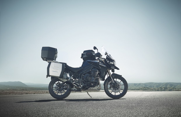 Triumph bietet Stauraum-Programm für die neue Tiger Explorer