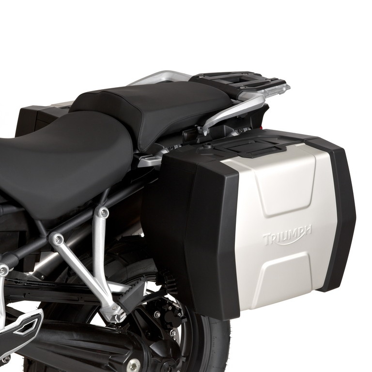 Triumph bietet Stauraum-Programm für die neue Tiger Explorer