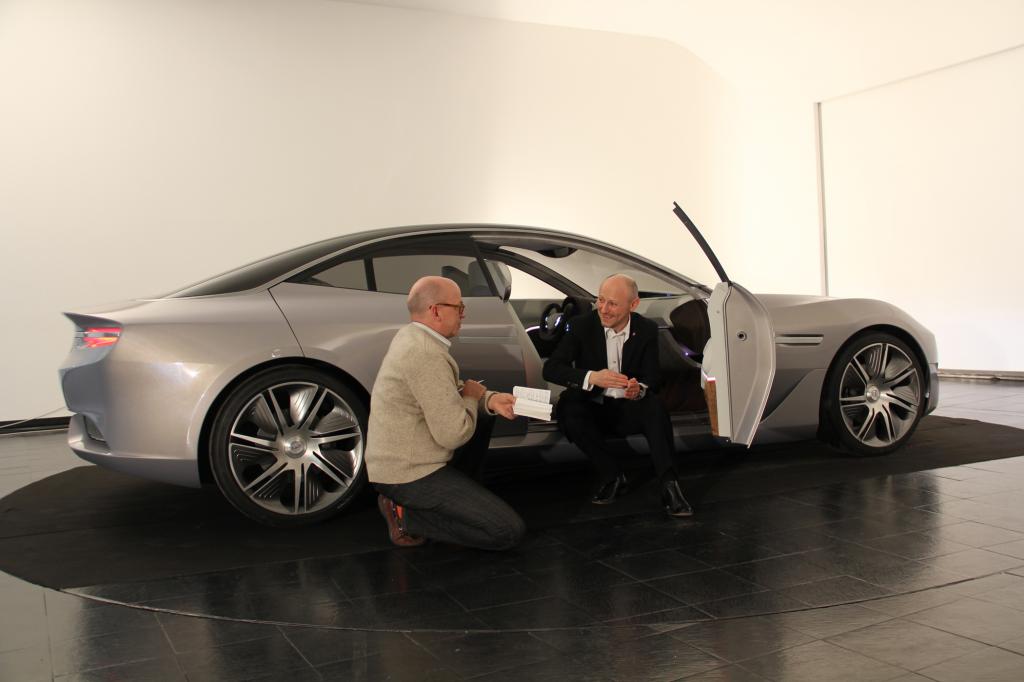 Unter der formschönen Haut des Cambiano steckt eine 40 kW/54 PS-Turbine
