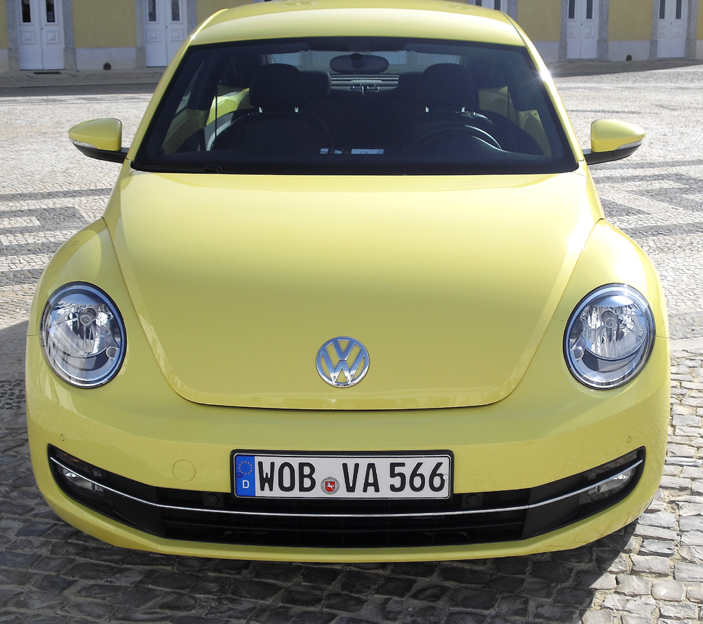 VW Beetle: Blick auf die Frontpartie. 