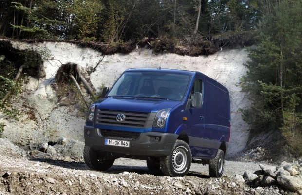 VW Crafter 4Motion - Lasttier für schweres Gelände 