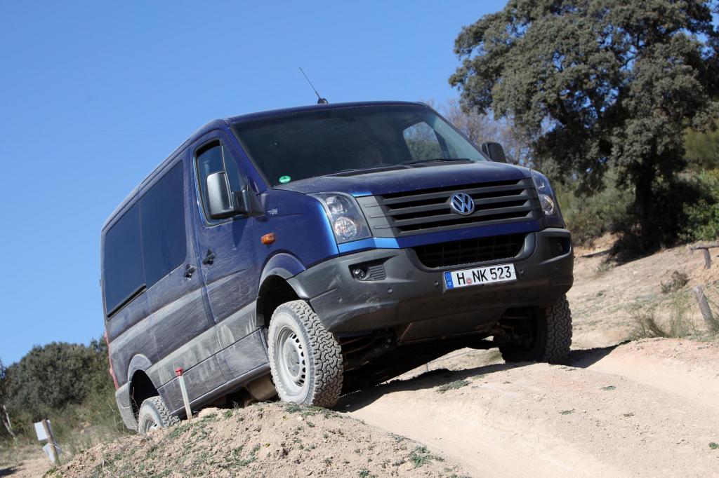 VW Crafter 4Motion - Sherpa im Schwereinsatz