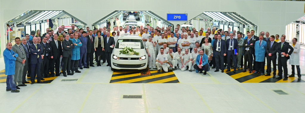 Volkswagen Navarra feiert sechs Millionen Polo