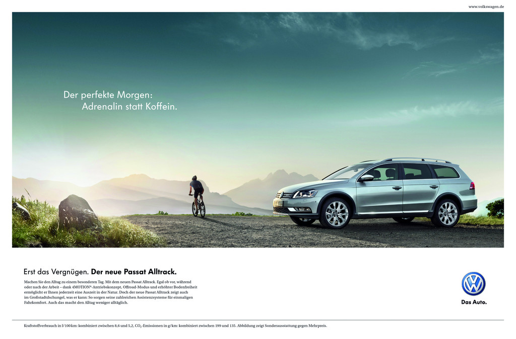 Volkswagen startet Kampagne für Passat Alltrack