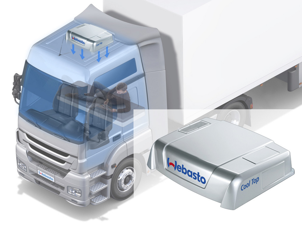 Webasto bietet neue Lkw-Standklimaanlage an