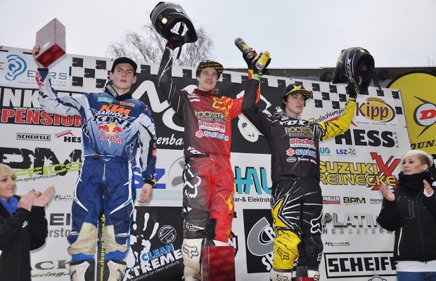 Winter-Motocross Frankenbach: Suzuki mit Kullas siegreich 