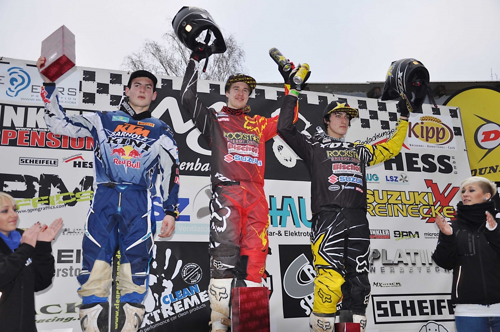Winter-Motocross Frankenbach: Suzuki mit Kullas siegreich 