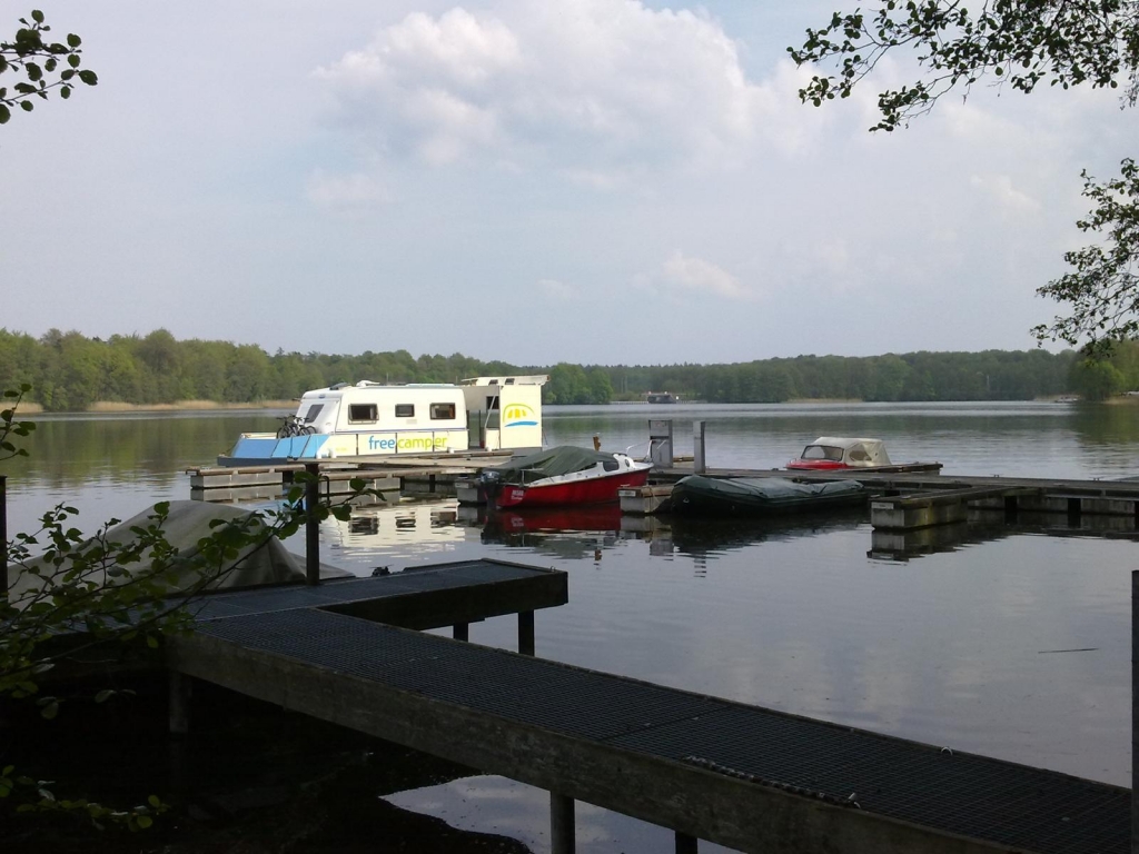 WoMo-freecamper-Taufe an der Havel