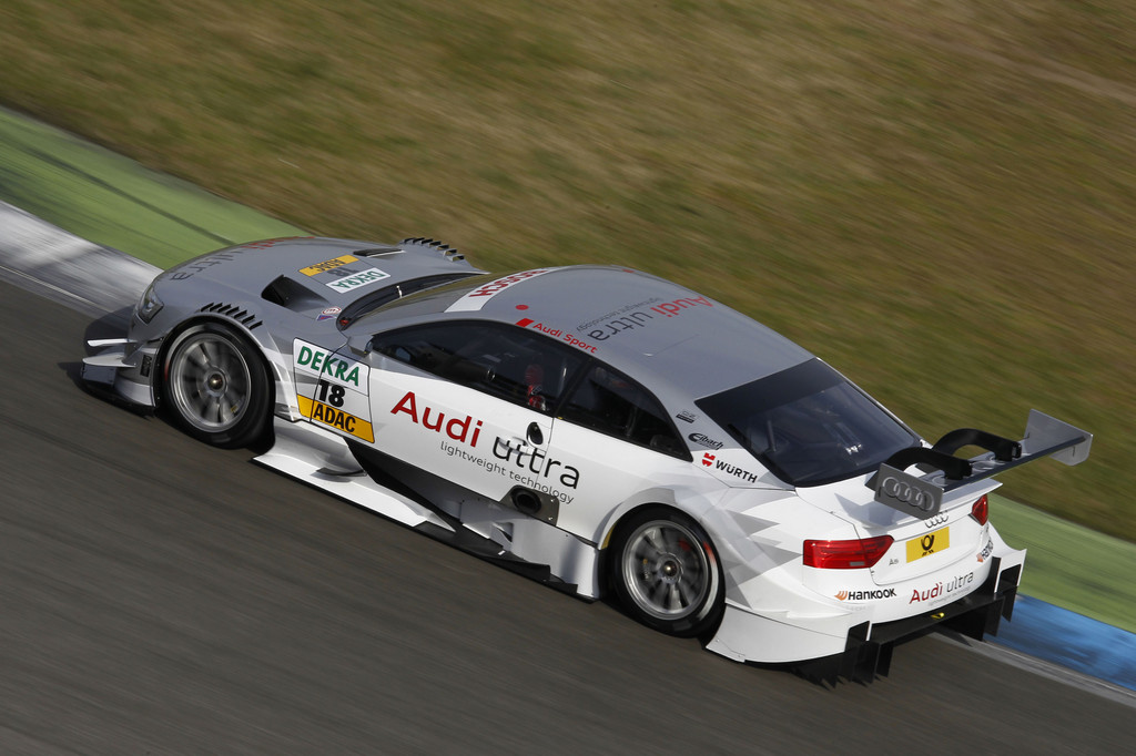 Audi A5 DTM vor seiner Rennpremiere