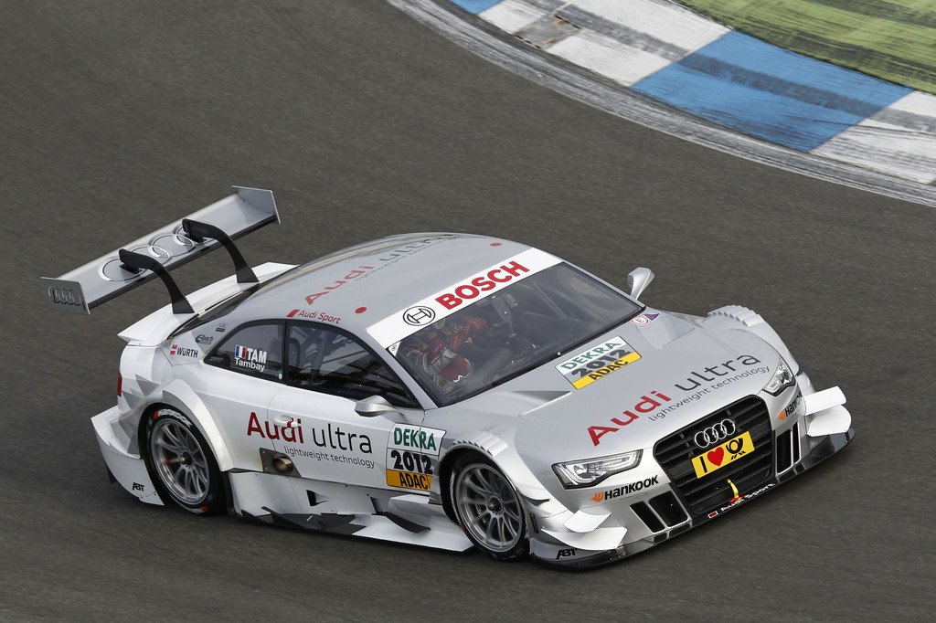 Audi A5 DTM vor seiner Rennpremiere