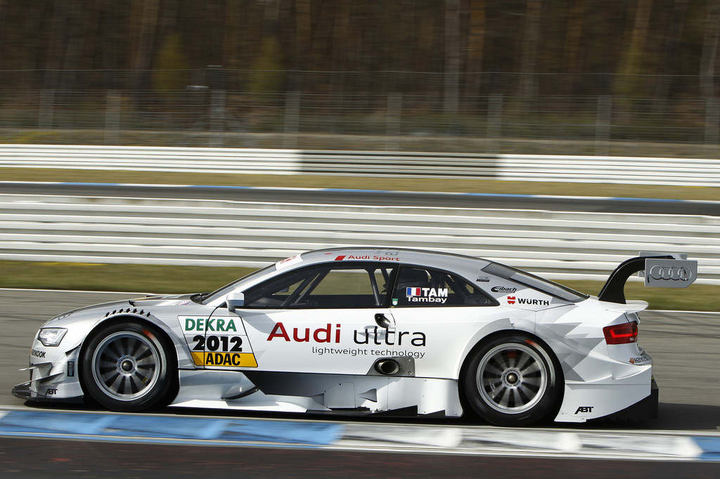Audi A5 DTM vor seiner Rennpremiere