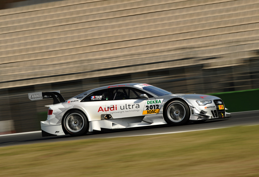 Audi A5 DTM vor seiner Rennpremiere