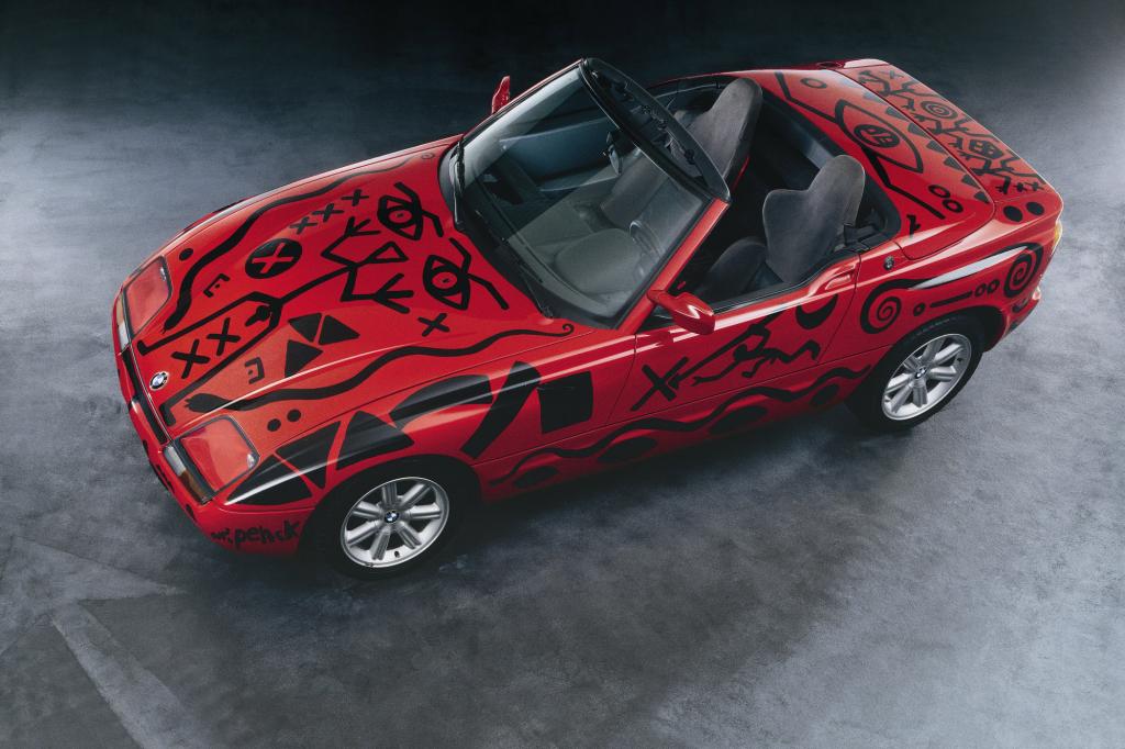 BMW Z1 Art Car von AR Penck 1991