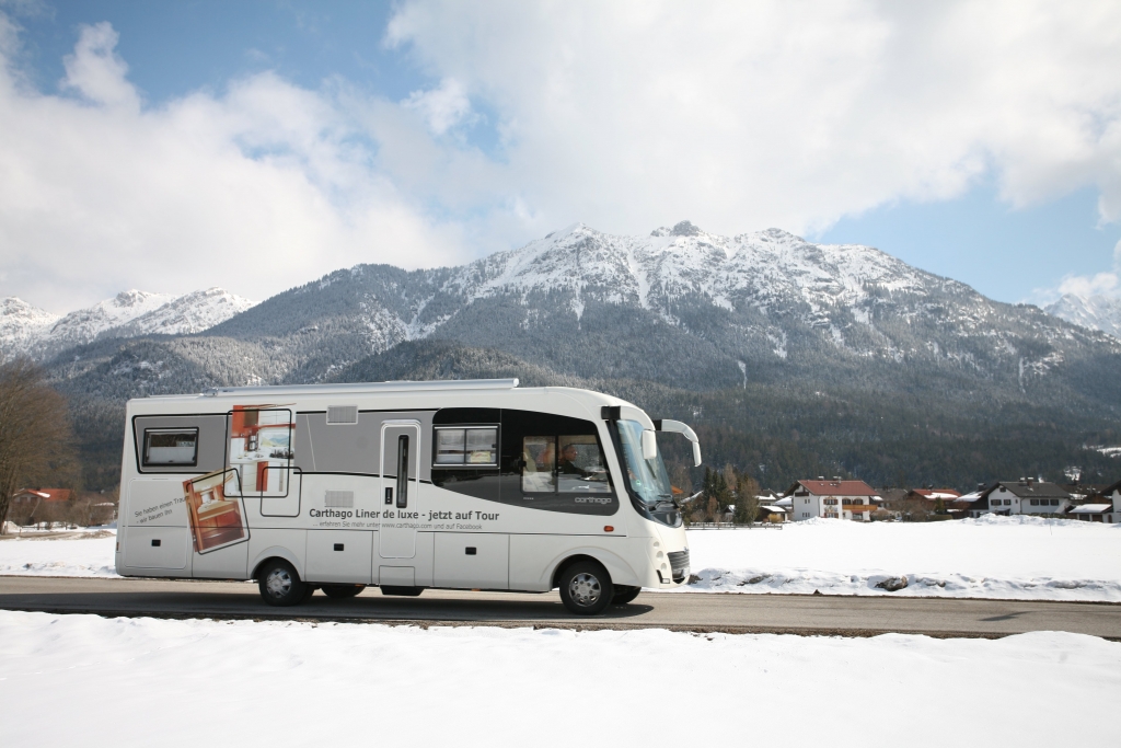 Carthago tourt mit Liner de luxe durch Deutschland
