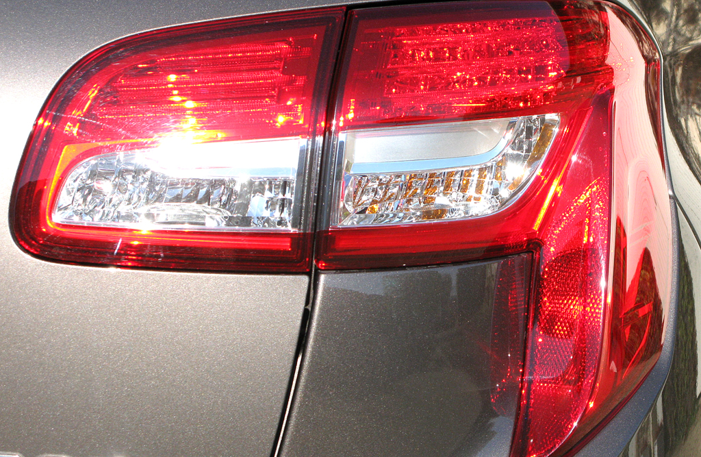 Citroëns C4 Aircross: Moderne Leuchteinheit hinten. 