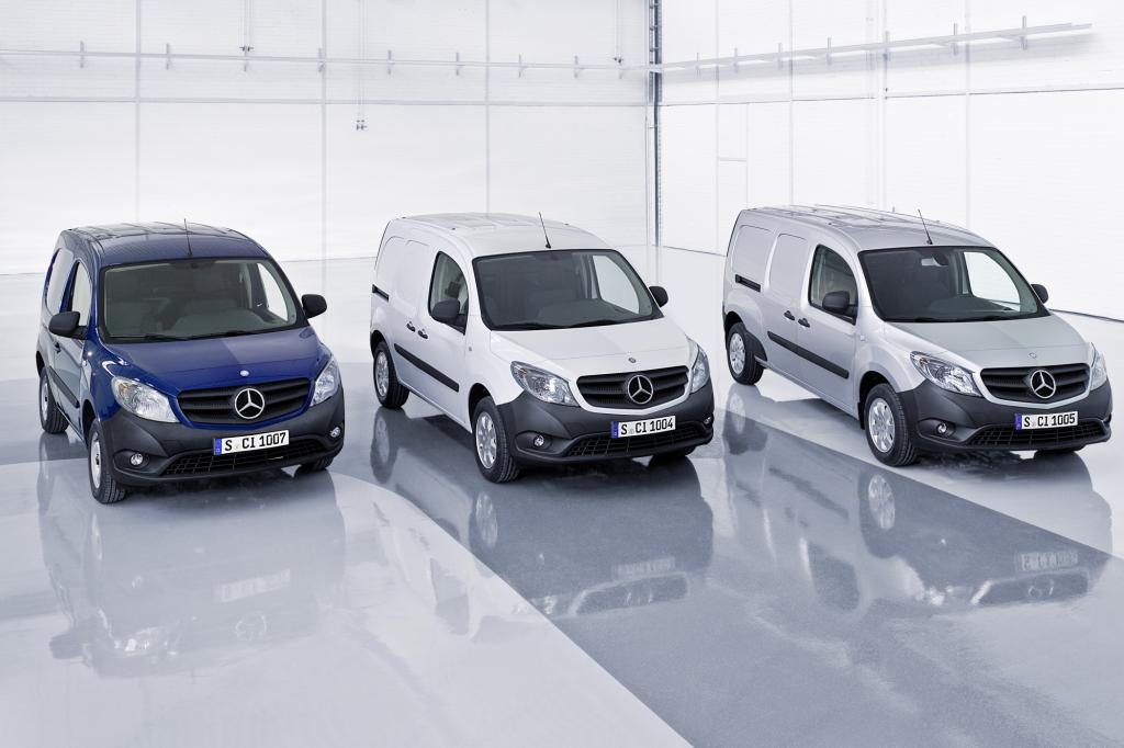Der Citan ist in zahlreichen Varianten als Pkw und Nfz lieferbar