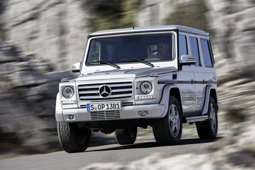 Der Mercedes G geht mit leichten Veränderungen ins neue Modelljahr