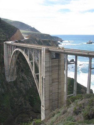 Die beliebtesten Urlaubsstrecken: Big Sur - Quelle: Wikipedia