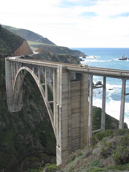 Die beliebtesten Urlaubsstrecken: Big Sur - Quelle: Wikipedia