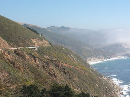 Die schönsten Urlaubsstrecken: California State Route 1 Quelle: Wikipedia