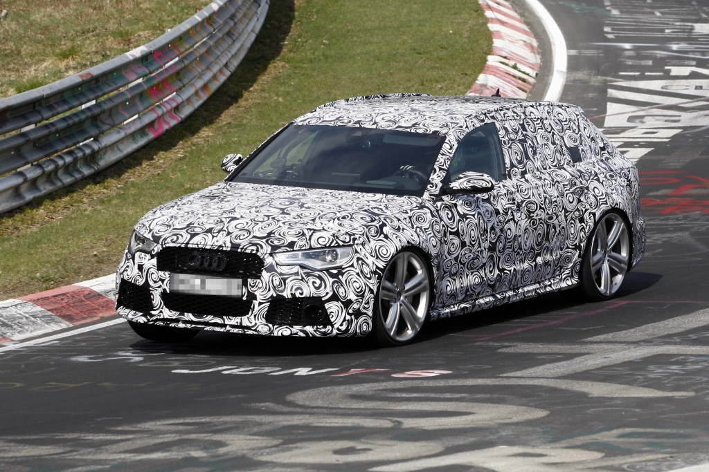 Erwischt: Erlkönig Audi RS6 Avant