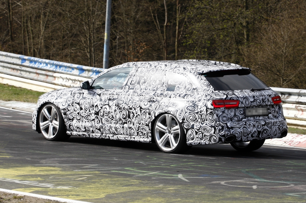 Erwischt: Erlkönig Audi RS6 Avant